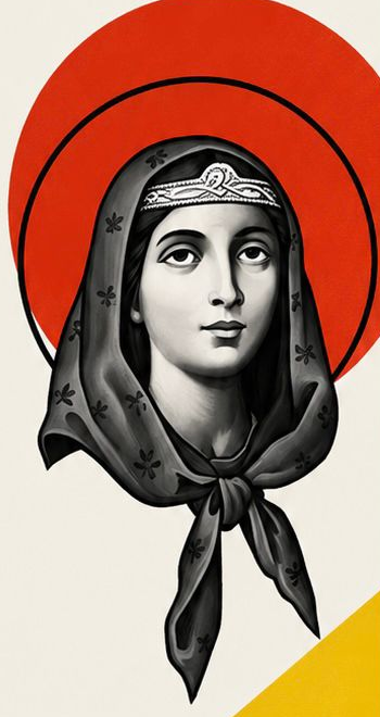St. Dymphna portrait
